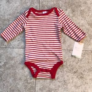 Modern baby long sleeve bodysuit